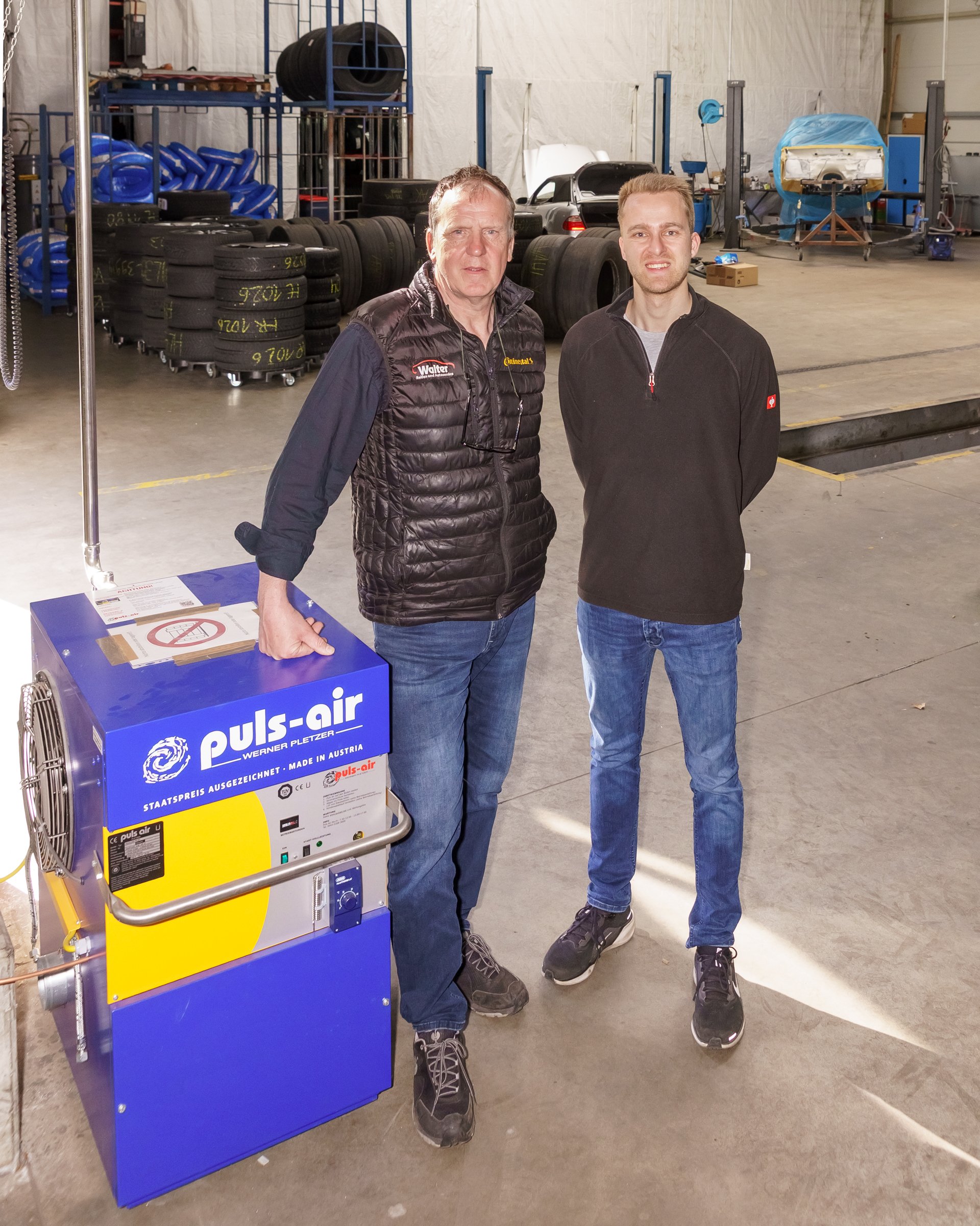 Autoservice Walter im bayrischen Hilpoltstein, Deutschland